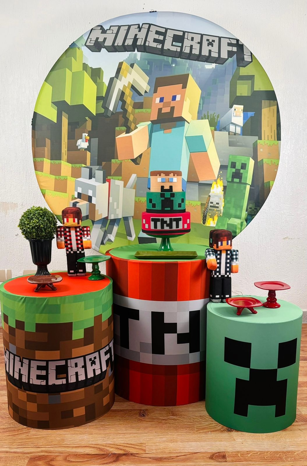 Kit Pegue E Monte Minecraft - Prata - maya.locacoes