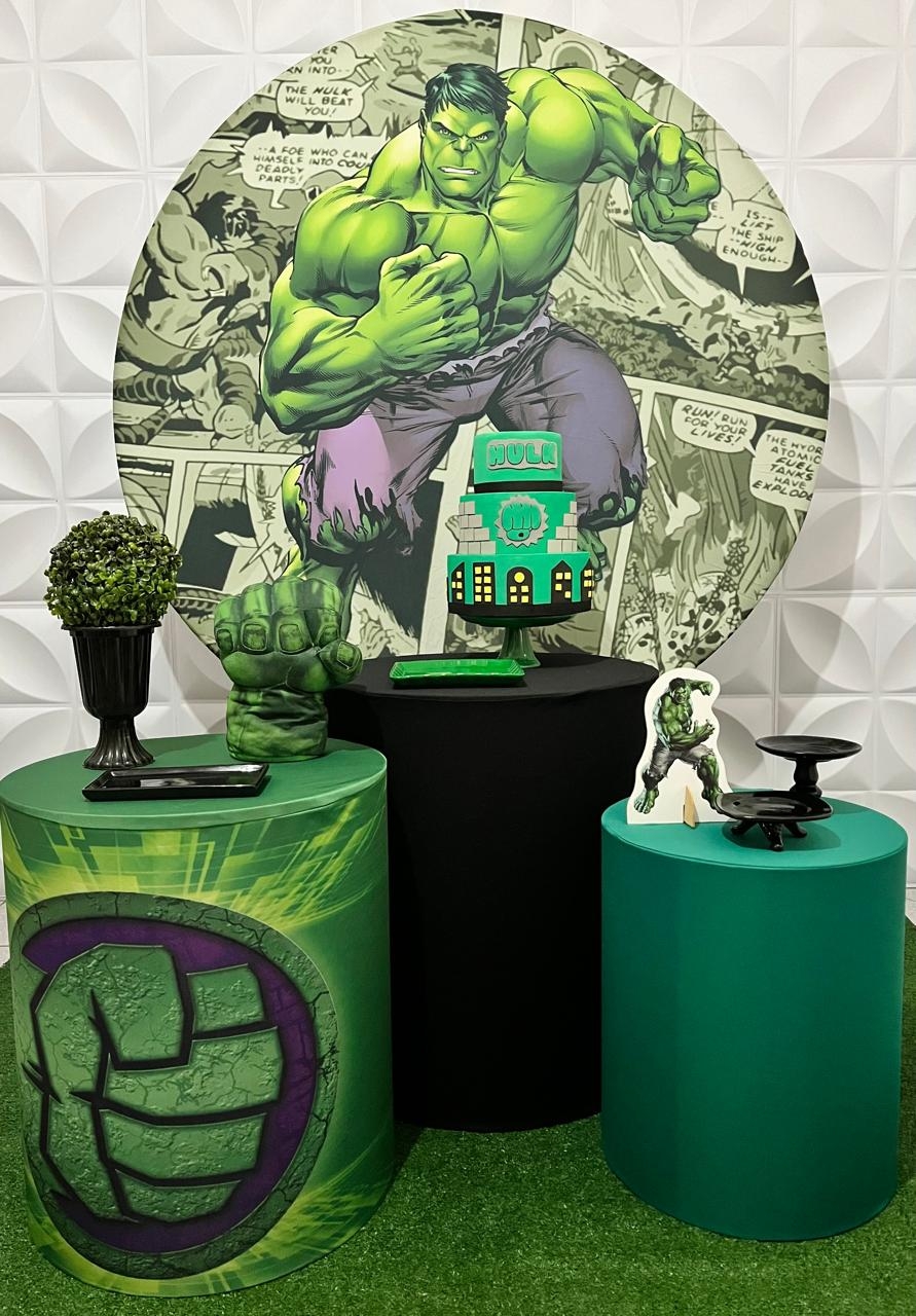 Kit Pegue E Monte Hulk - maya.locacoes