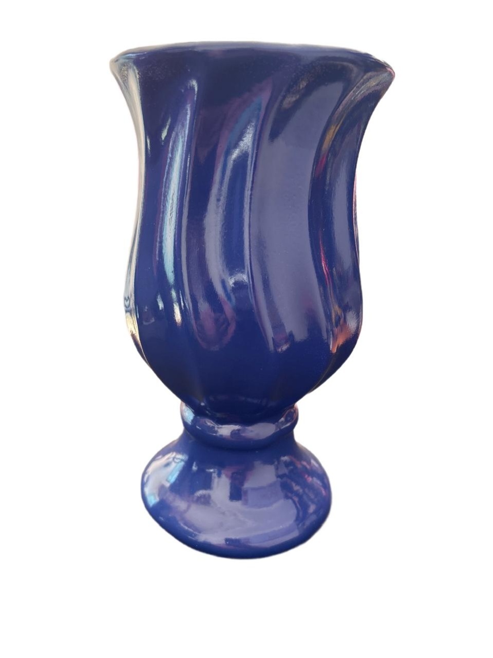 Vaso Torcido Azul Escuro - maya.locacoes