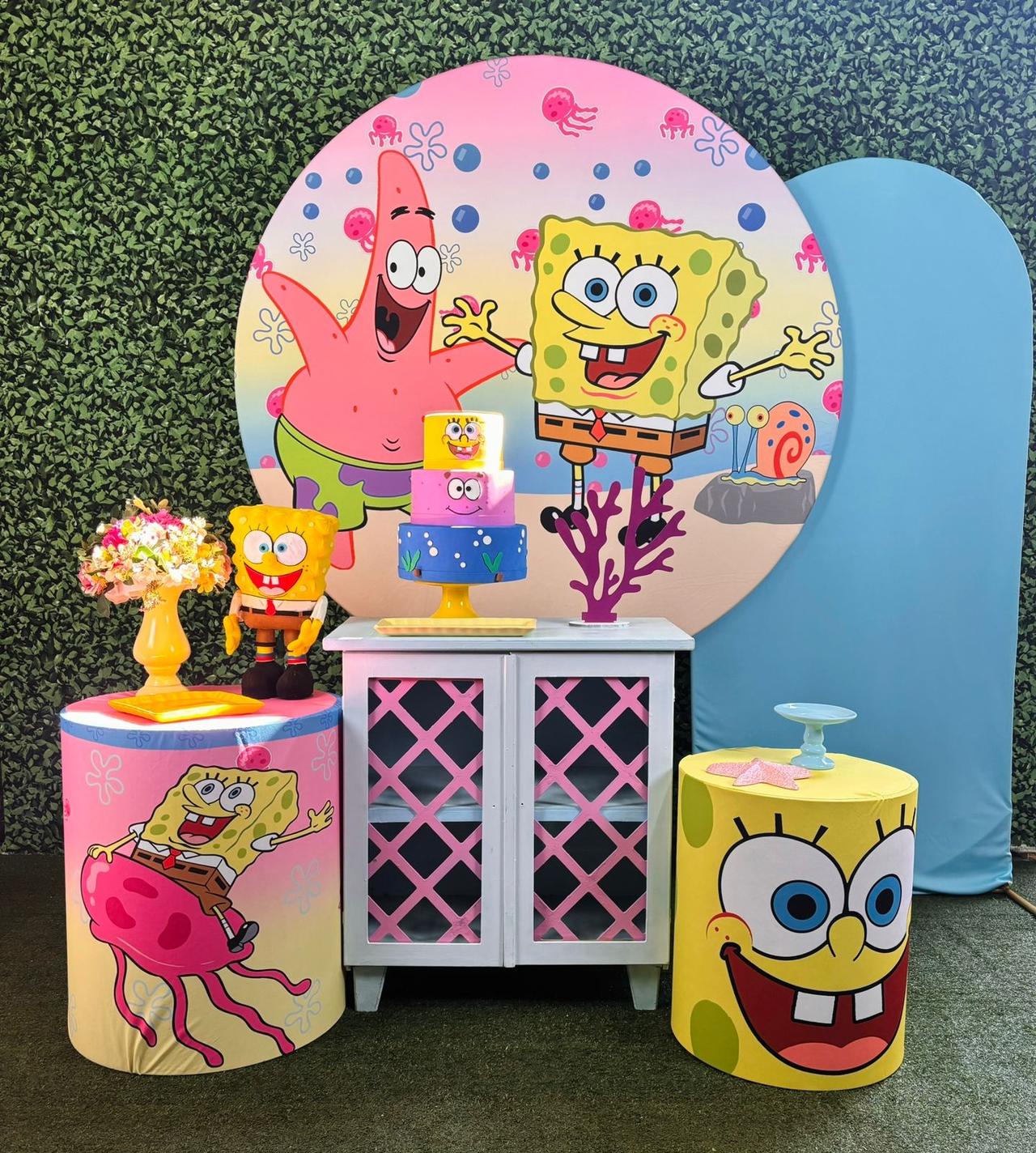 Kit Pegue E Monte Bob Esponja (Diamante) - maya.locacoes