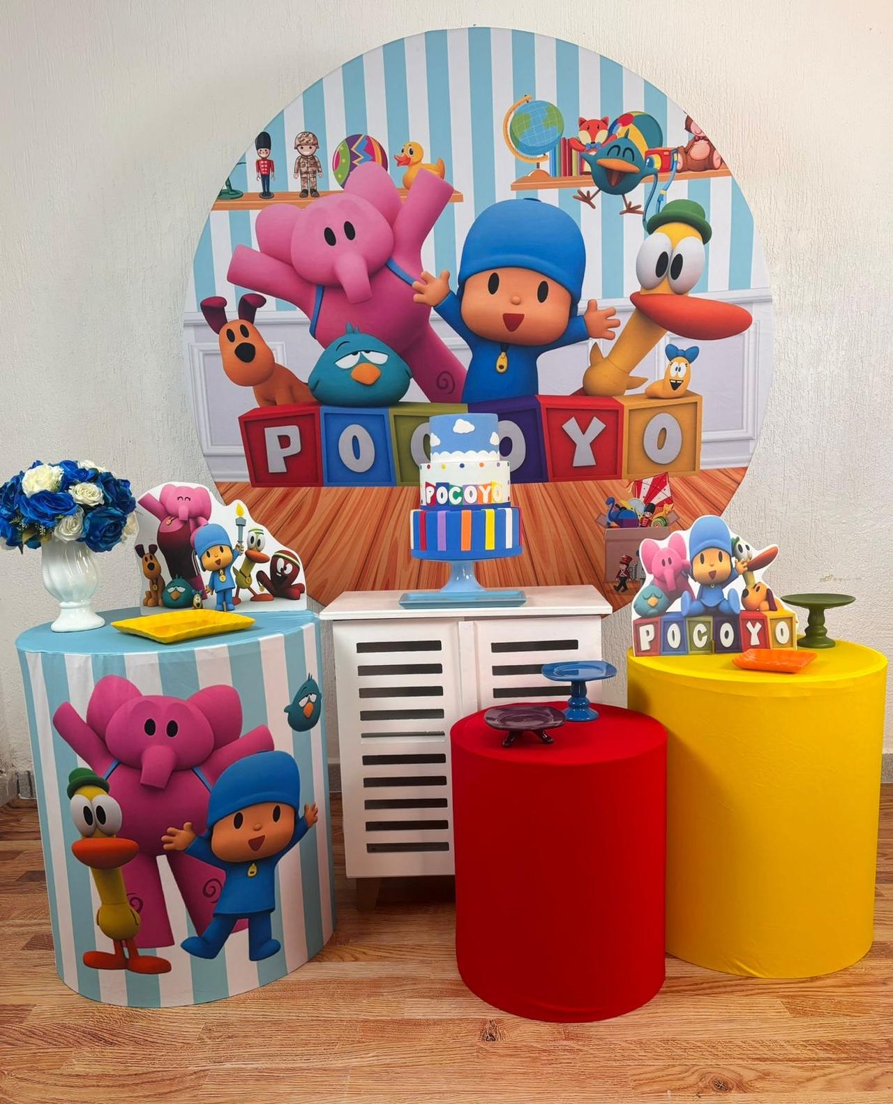 Kit Pegue E Monte Pocoyo (Ouro) - maya.locacoes