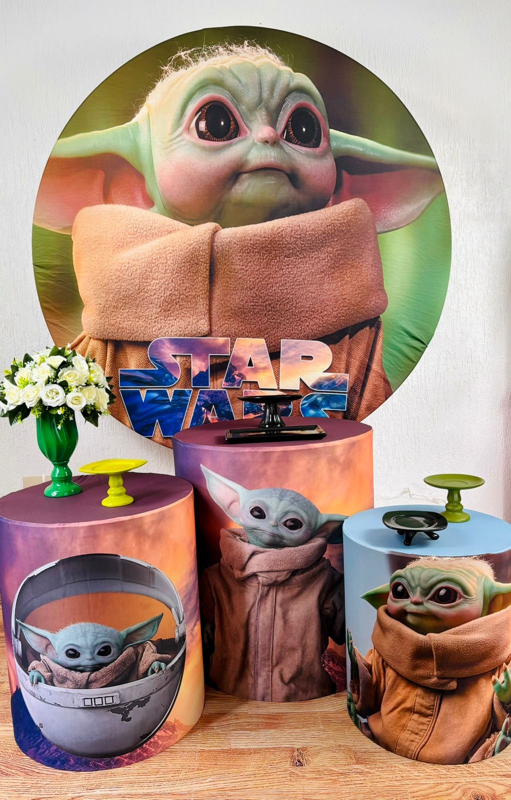 Kit Pegue E Monte Baby Yoda (Bronze) - maya.locacoes