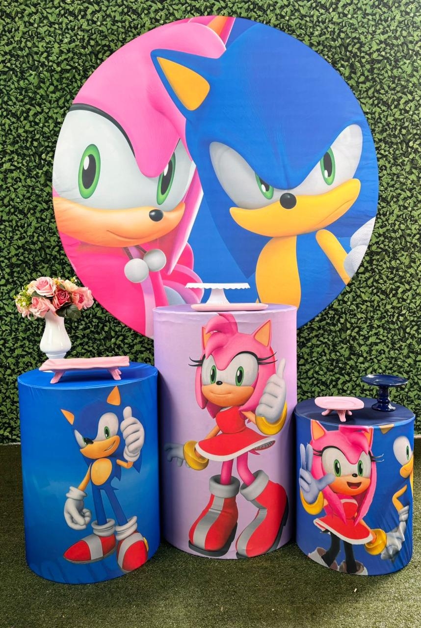 Kit Pegue E Monte Sonic E Amy - Bronze - maya.locacoes