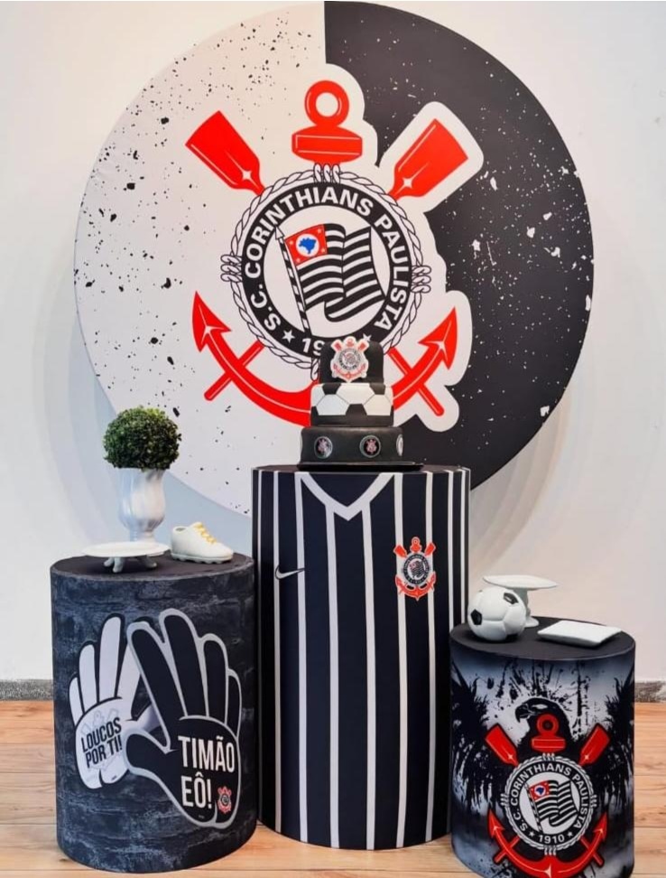 Kit Pegue E Monte Corinthians 2 - Prata - maya.locacoes