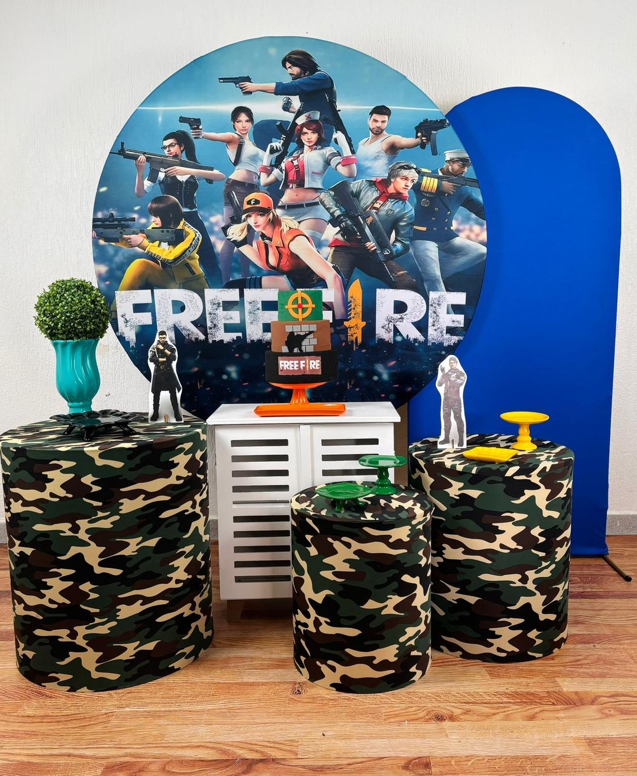 Kit Pegue E Monte Free Fire (Diamante) - maya.locacoes