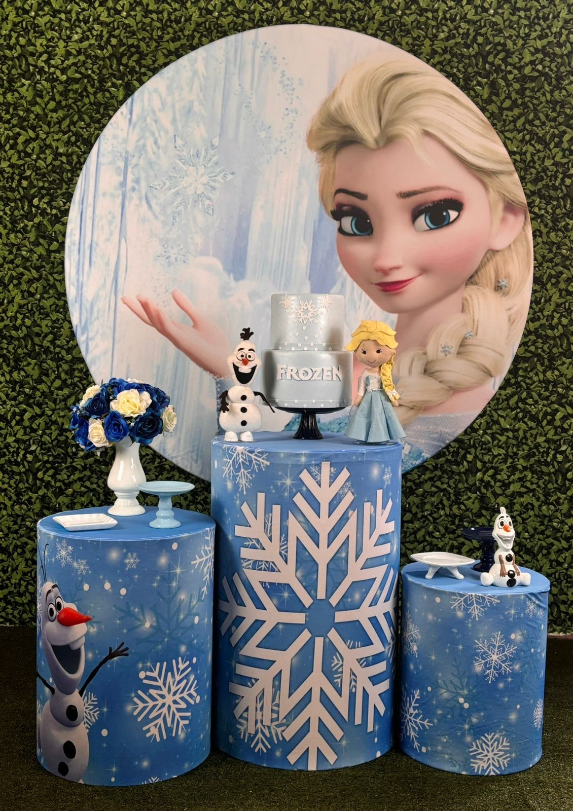 Kit Pegue E Monte Frozen 1 (Prata) - maya.locacoes
