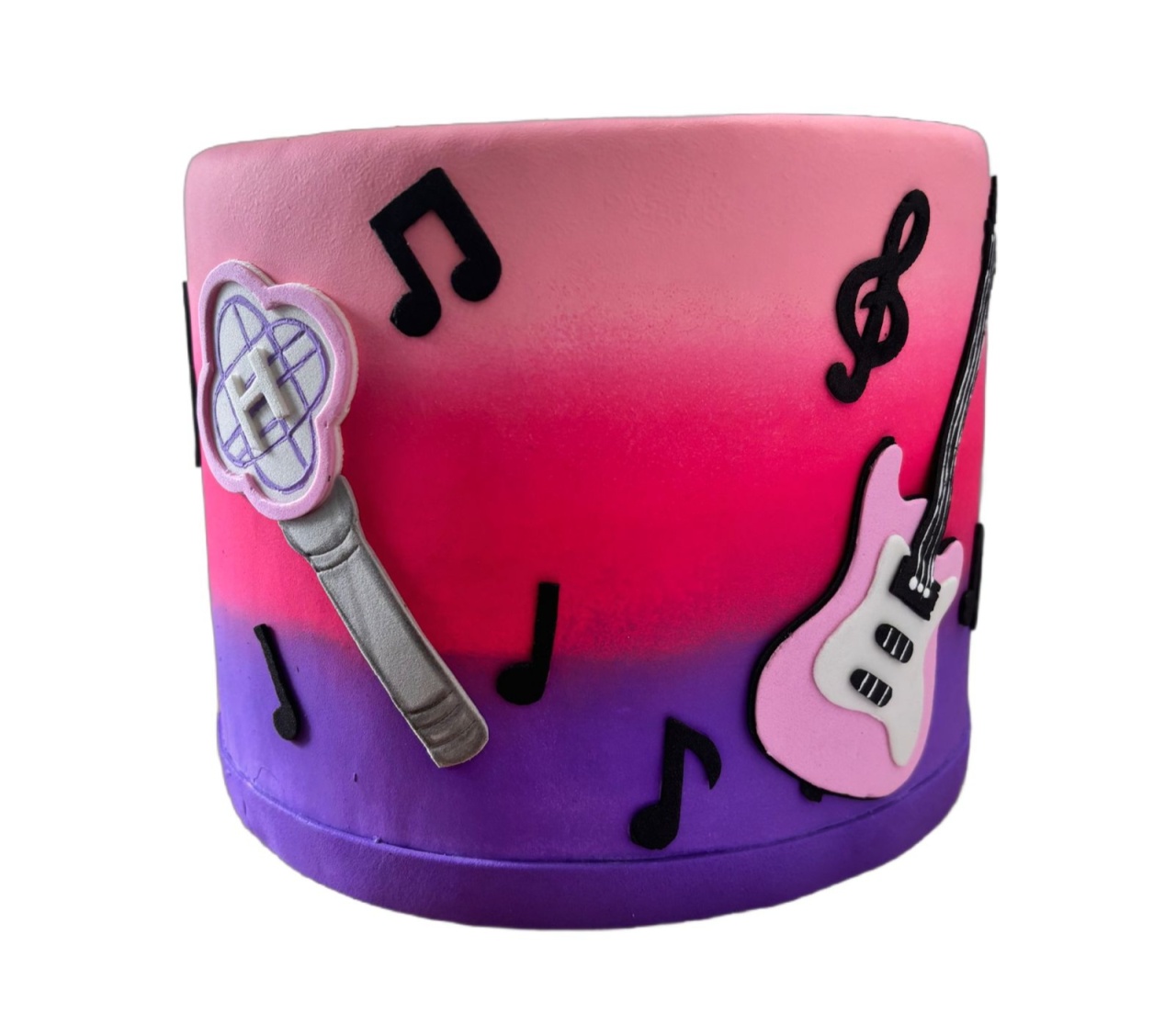 Bolo Fake Música Rosa - maya.locacoes
