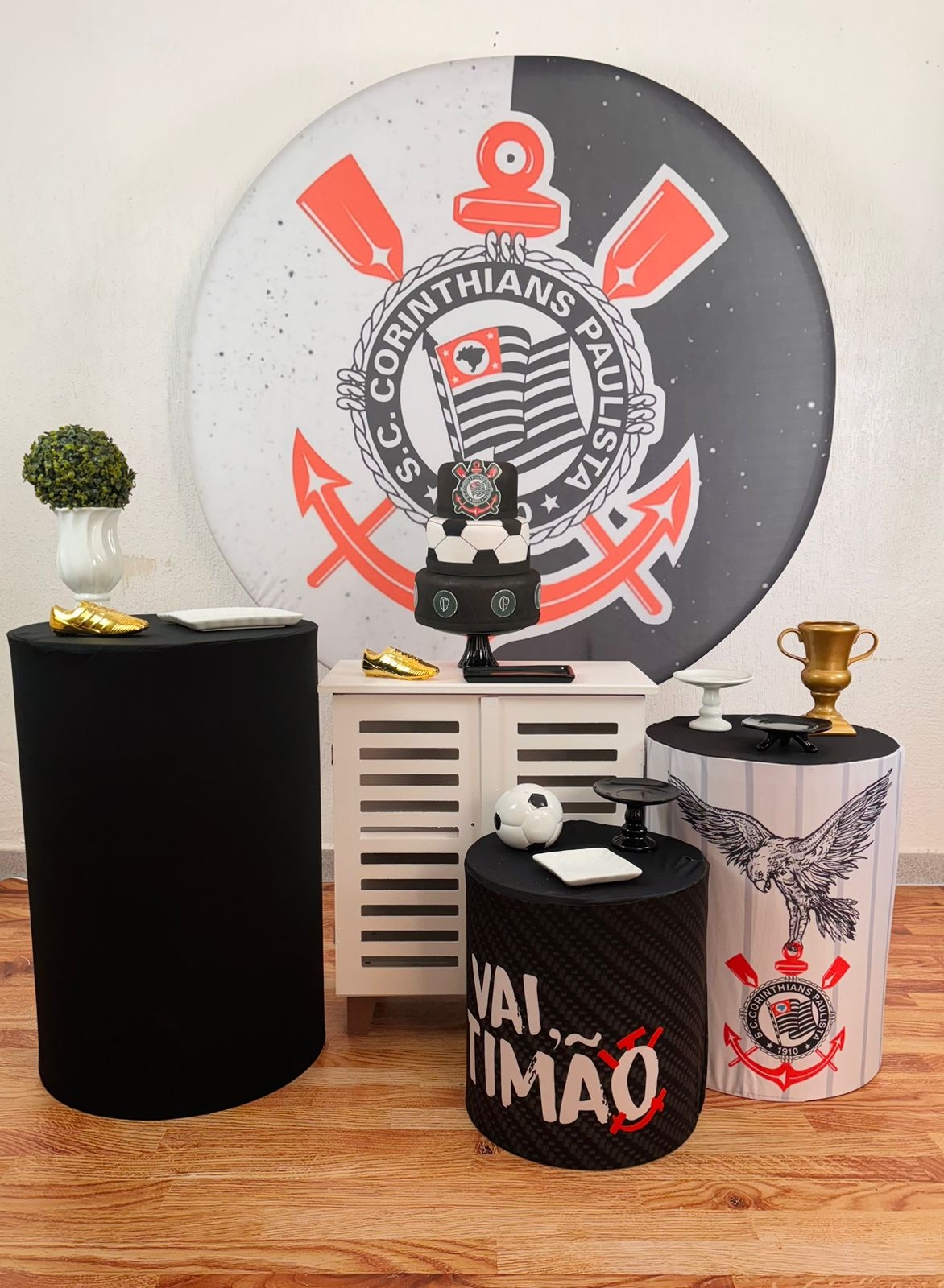 Kit Pegue E Monte Corinthians (Ouro) - maya.locacoes