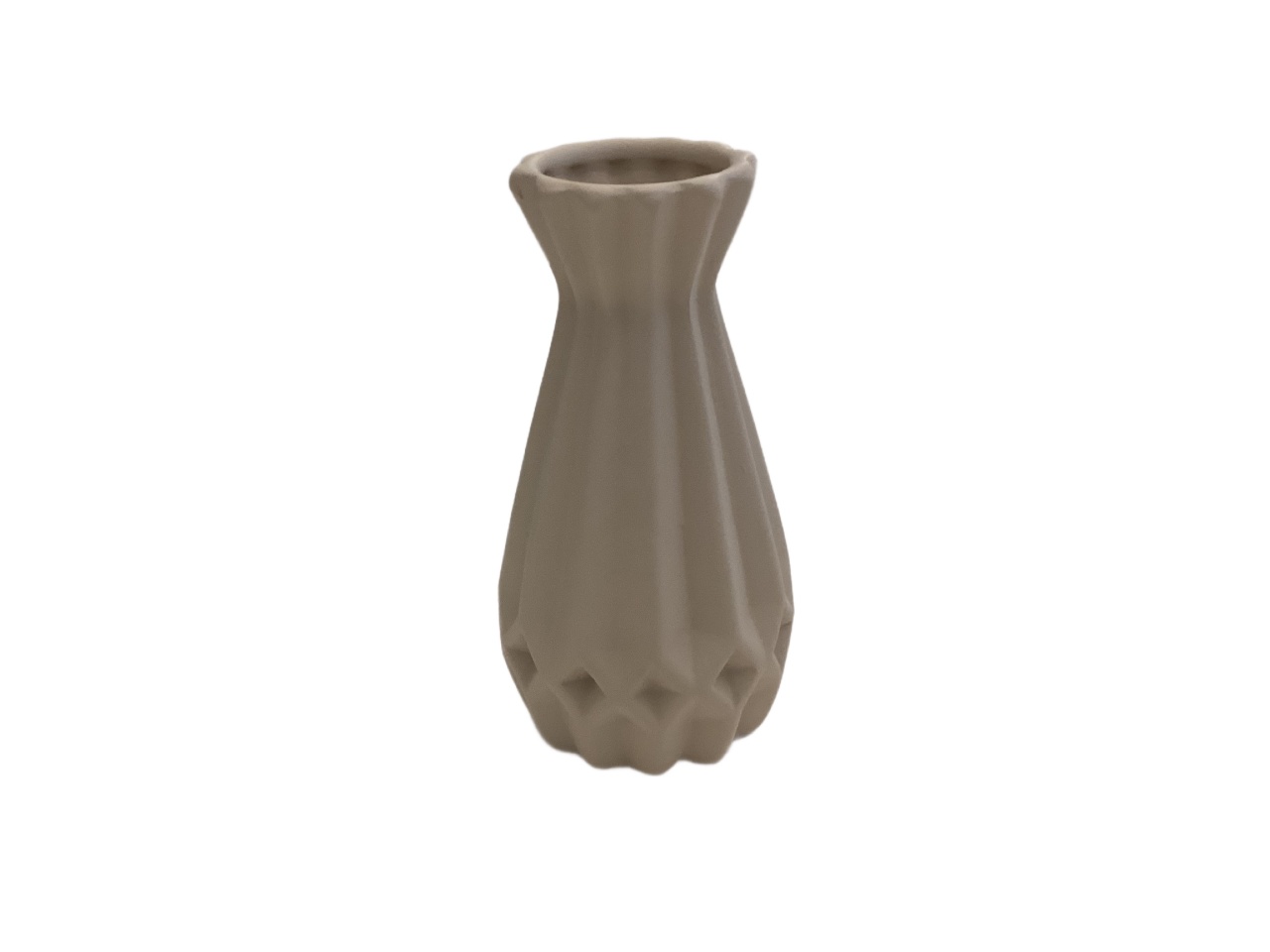 Vaso Cristal Grande Cinza  - maya.locacoes