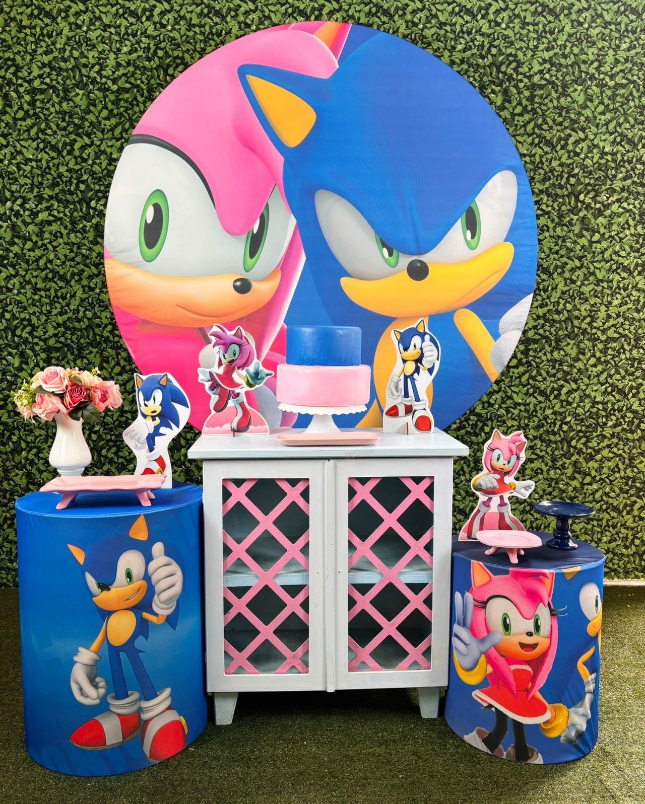 Kit Pegue E Monte Sonic E Amy - Ouro - maya.locacoes