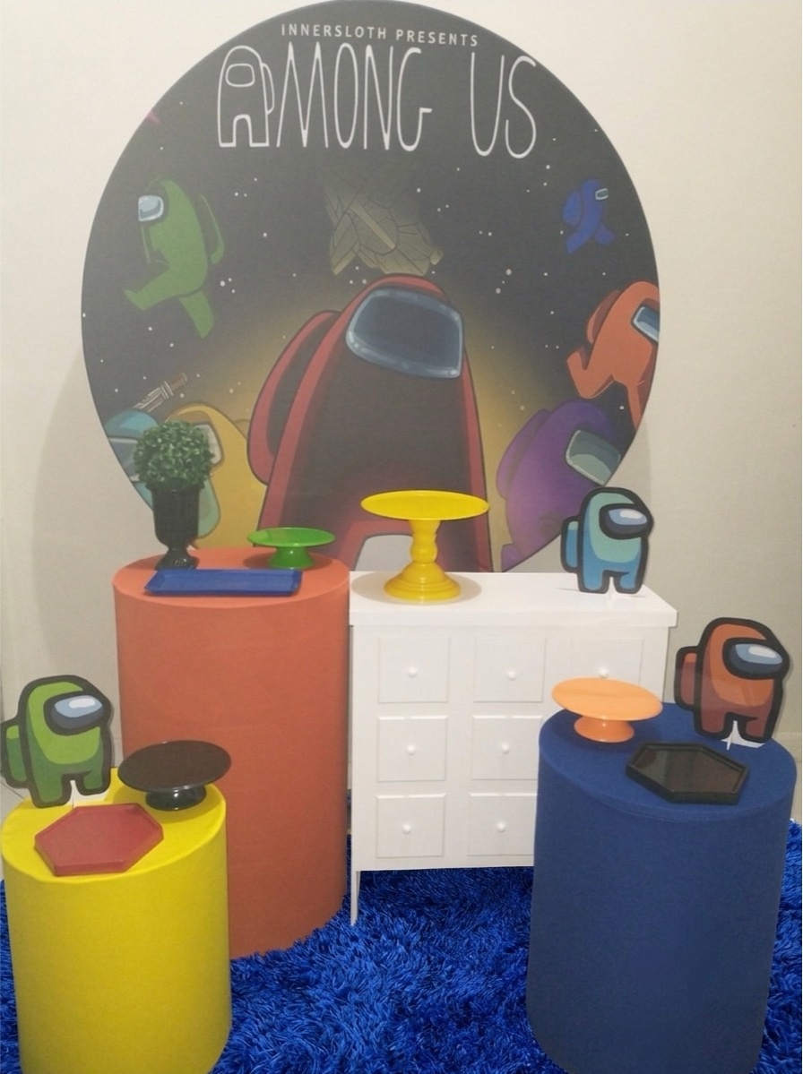 Amongs Com Cômoda - Gi Festas  Pegue e Monte