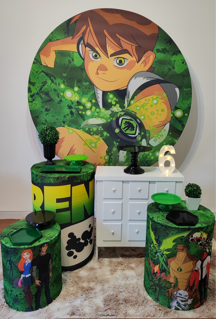 Ben 10 Com Cômoda - Gi Festas  Pegue e Monte