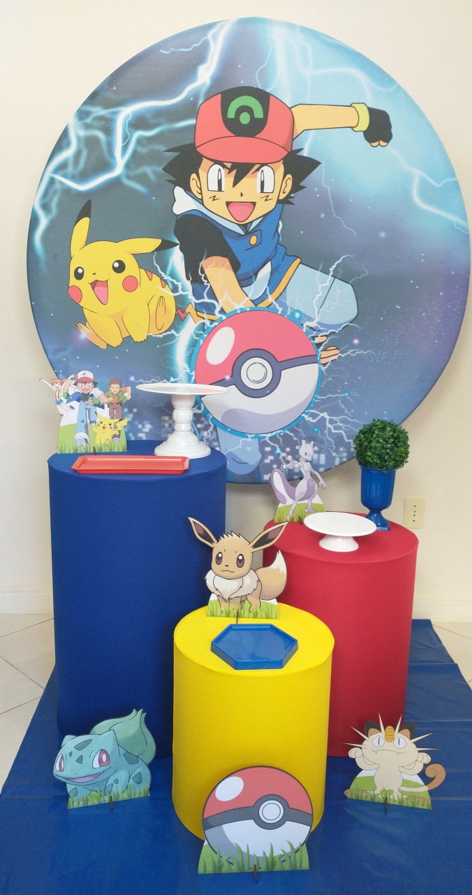 Pokemon - Gi Festas  Pegue e Monte