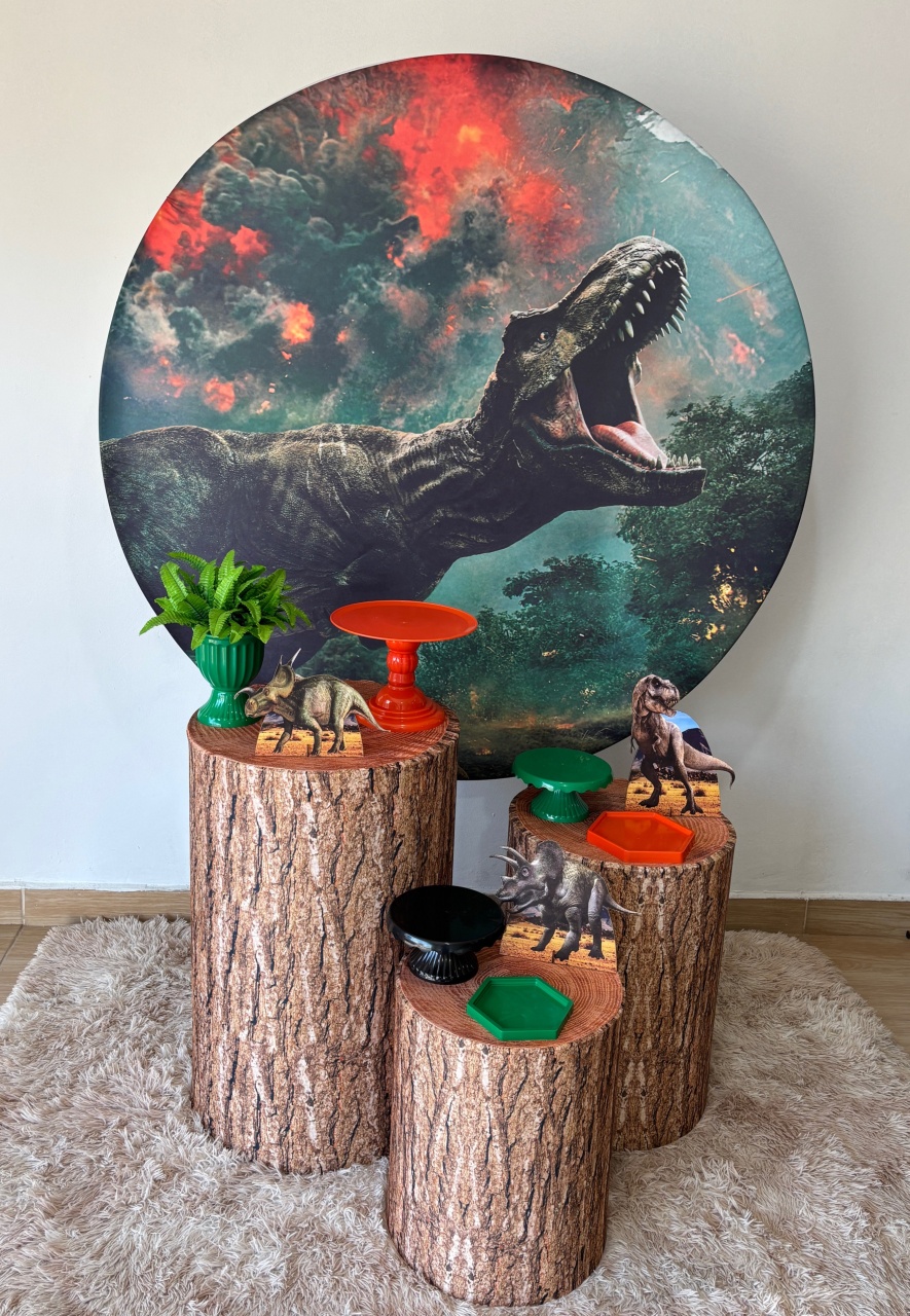 Dino Jurassic - Gi Festas  Pegue e Monte