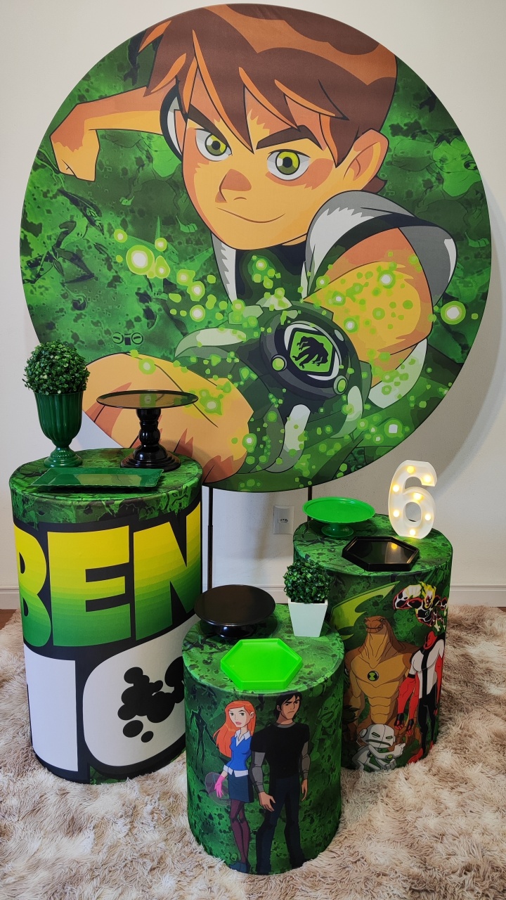 Ben 10 - Gi Festas  Pegue e Monte
