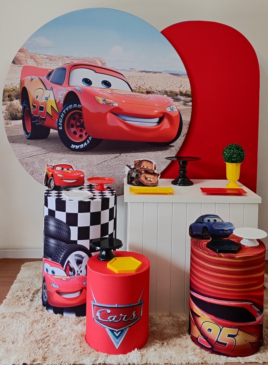 Carros Com Painel Romano - Gi Festas  Pegue e Monte
