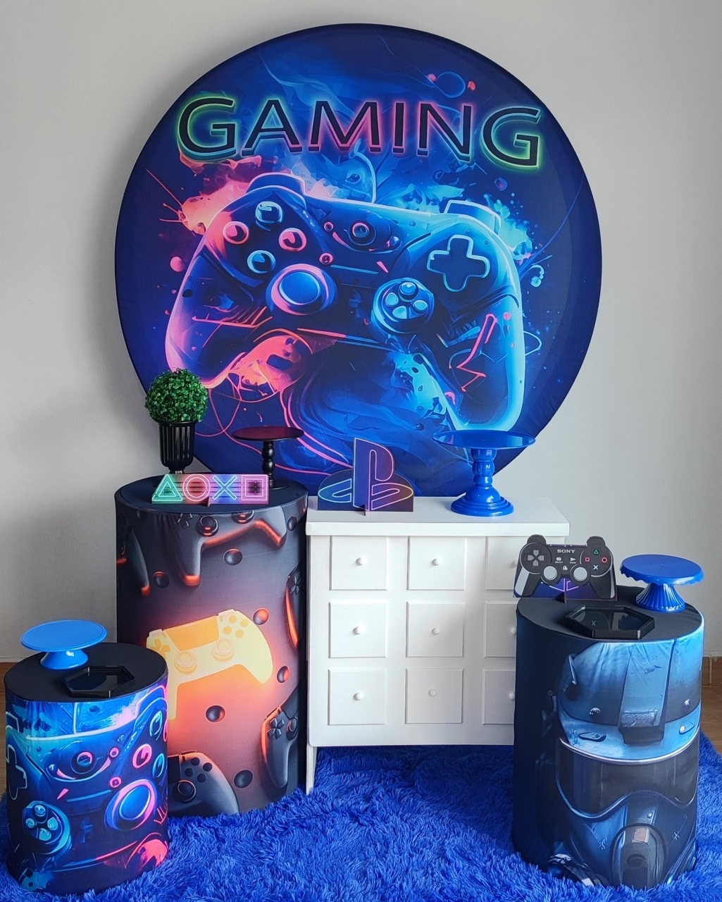Gamers Com Cômoda - Gi Festas  Pegue e Monte
