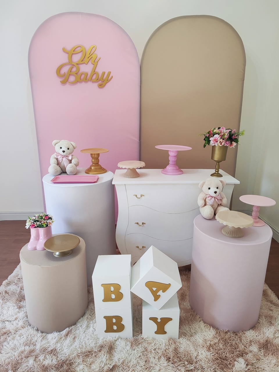 Romano Bege E Rosa - Gi Festas  Pegue e Monte