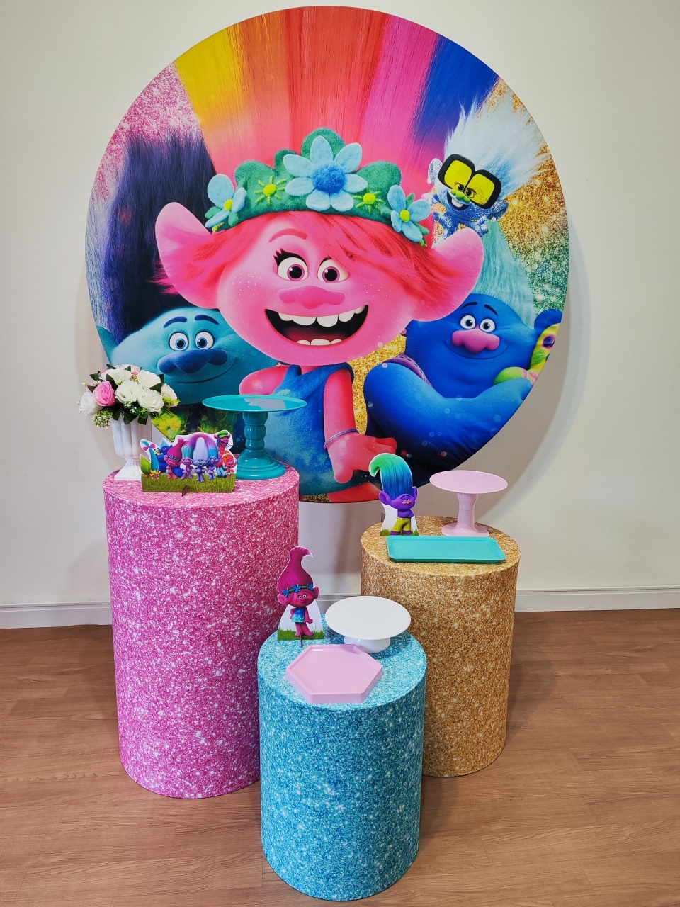 Trolls - Gi Festas  Pegue e Monte