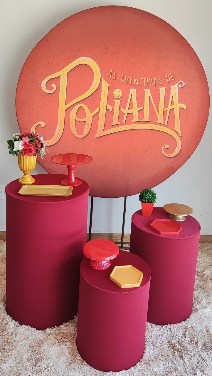 As Aventuras de Poliana - Gi Festas  Pegue e Monte