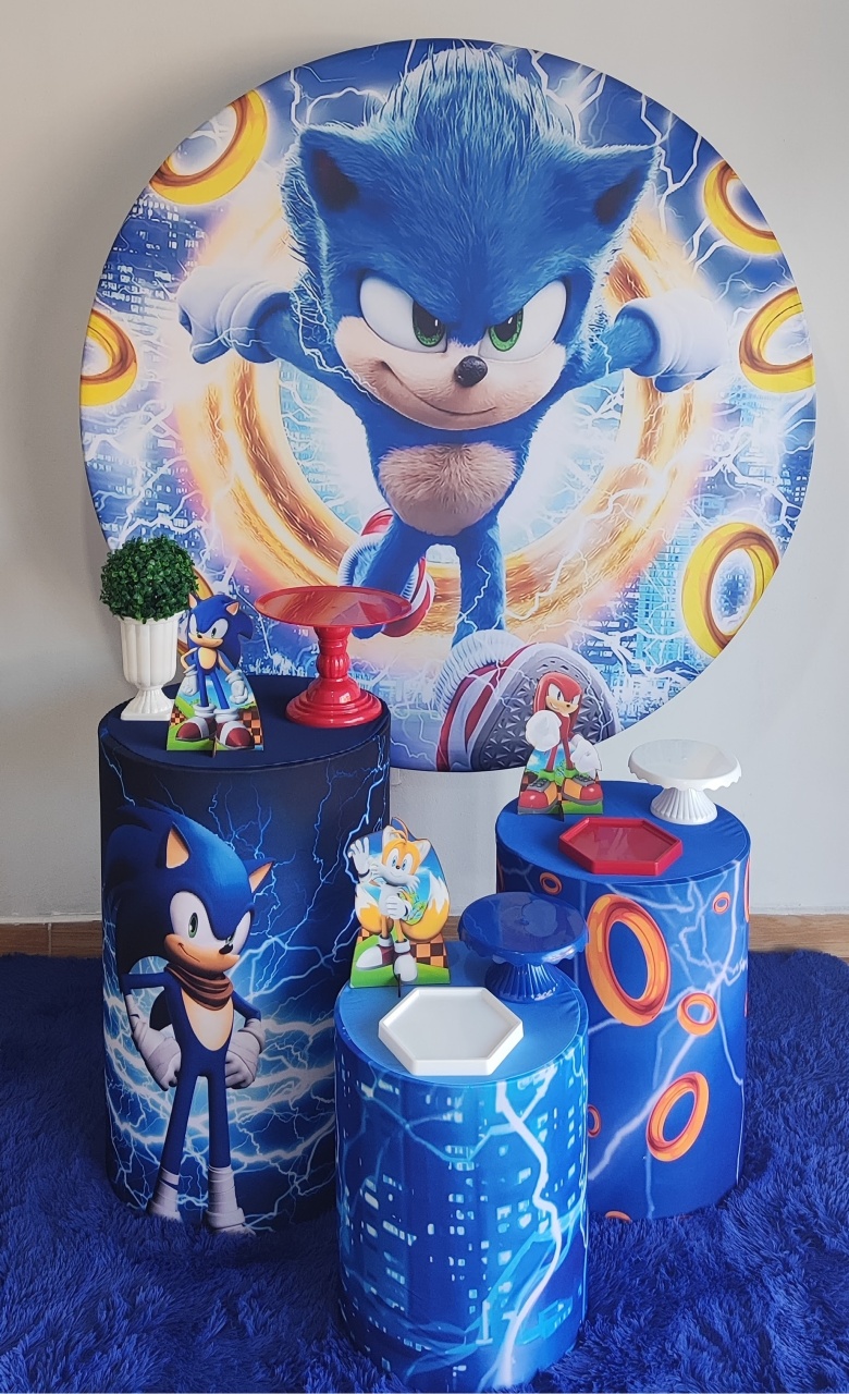 Sonic - Gi Festas  Pegue e Monte