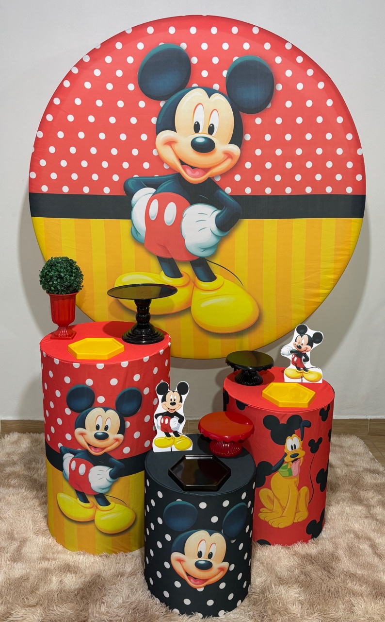 Mickey - Gi Festas  Pegue e Monte