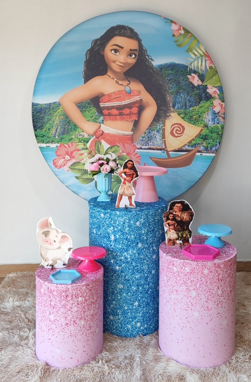 Moana - Gi Festas  Pegue e Monte