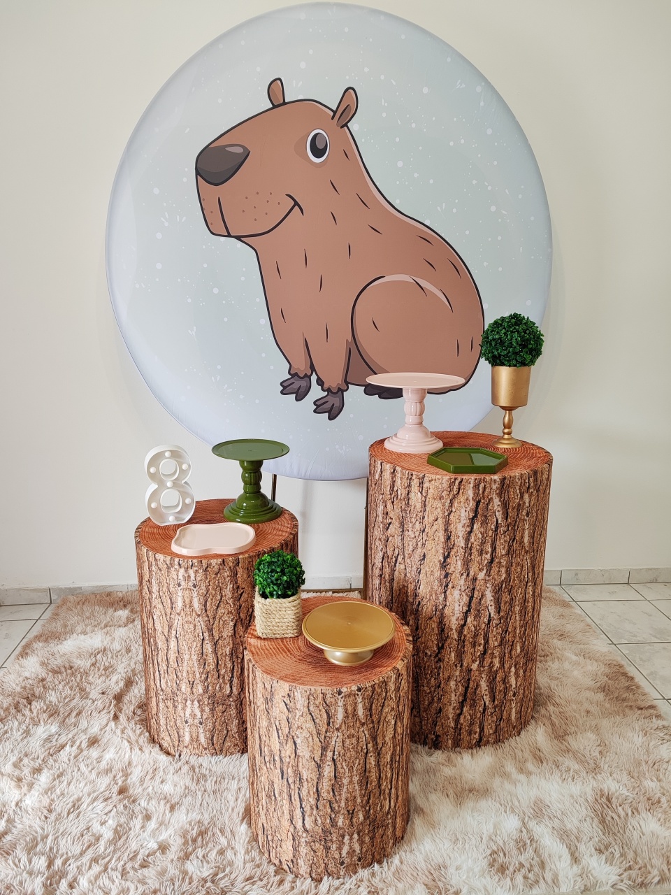 Capivara - Gi Festas  Pegue e Monte