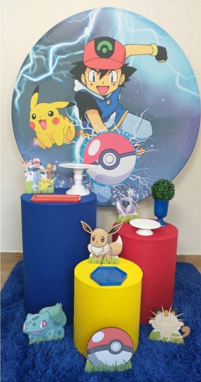 Pokemon - Gi Festas  Pegue e Monte