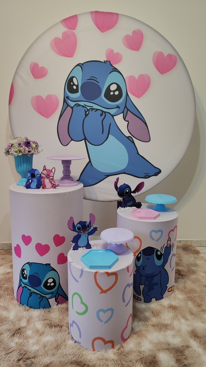 Stich  - Gi Festas  Pegue e Monte