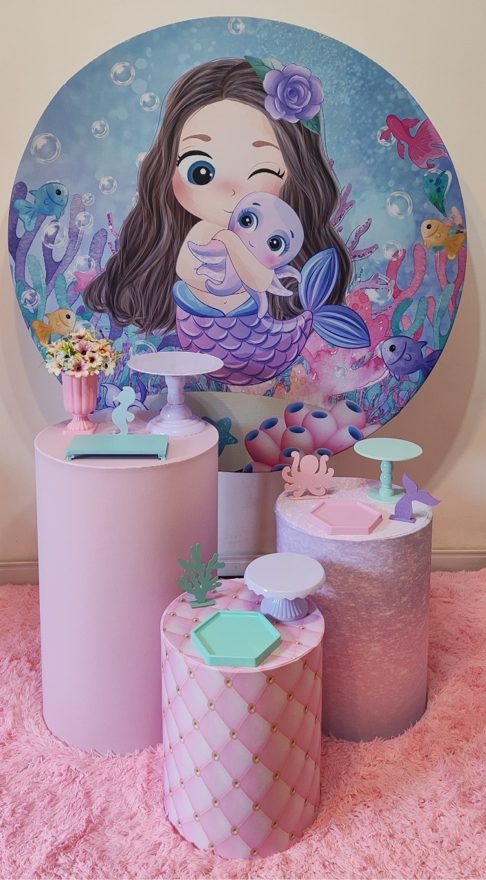 Ariel Baby - Gi Festas  Pegue e Monte