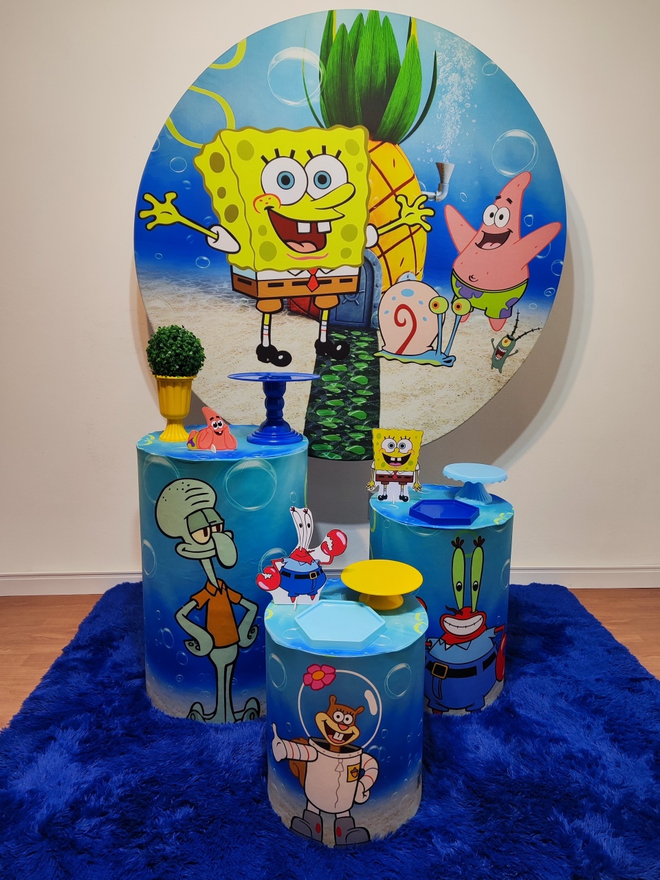 Bob Esponja - Gi Festas  Pegue e Monte