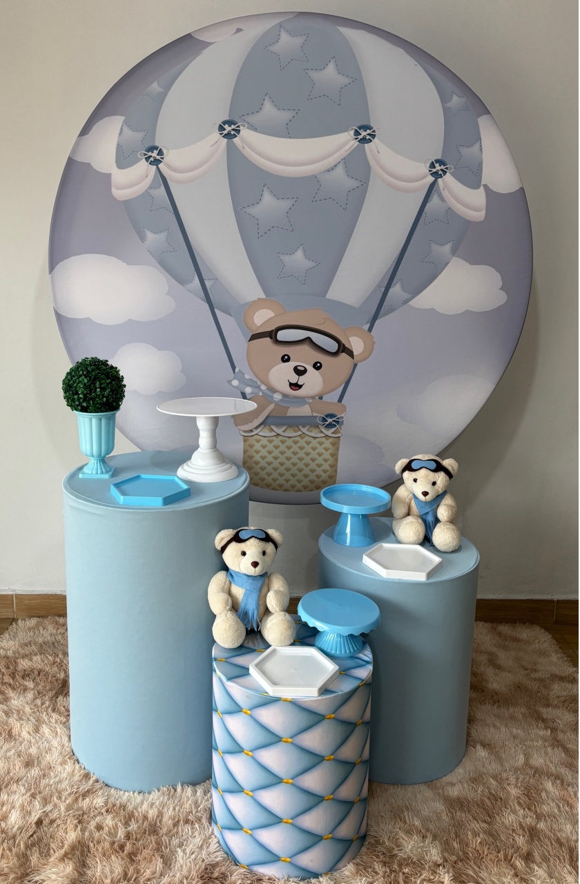 Urso Baloeiro - Gi Festas  Pegue e Monte