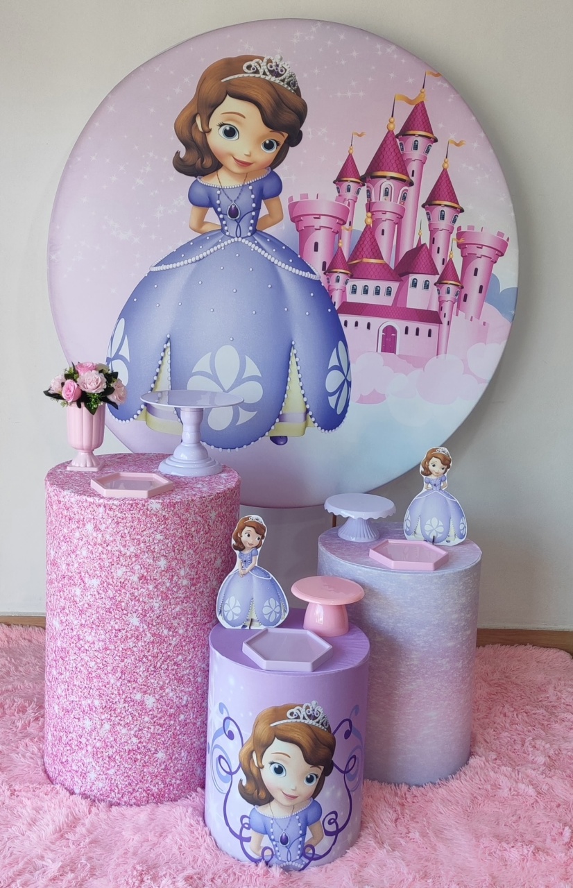 Princesa Sofia - Gi Festas  Pegue e Monte