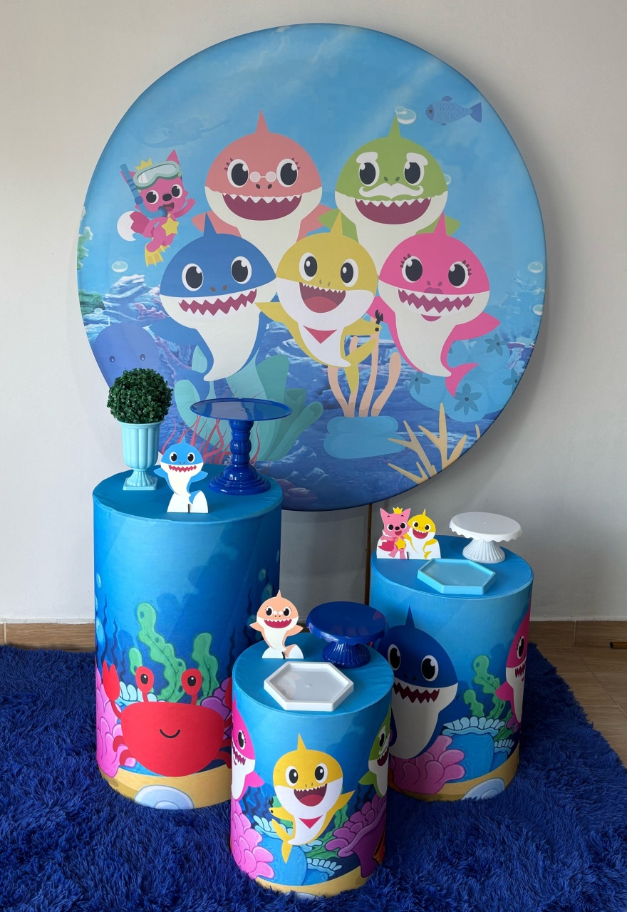 Baby Shark - Gi Festas  Pegue e Monte