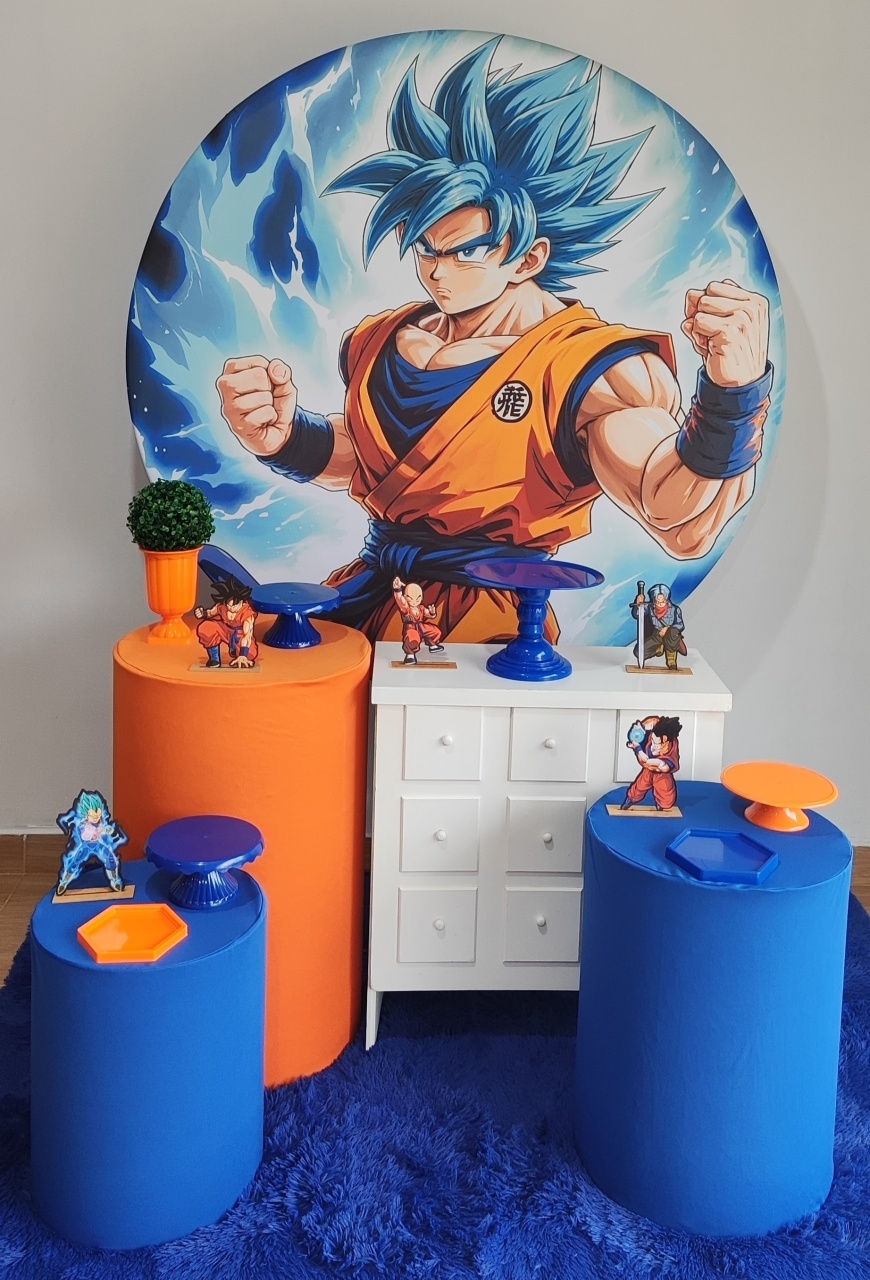 Dragon Ball Com Cômoda - Gi Festas  Pegue e Monte