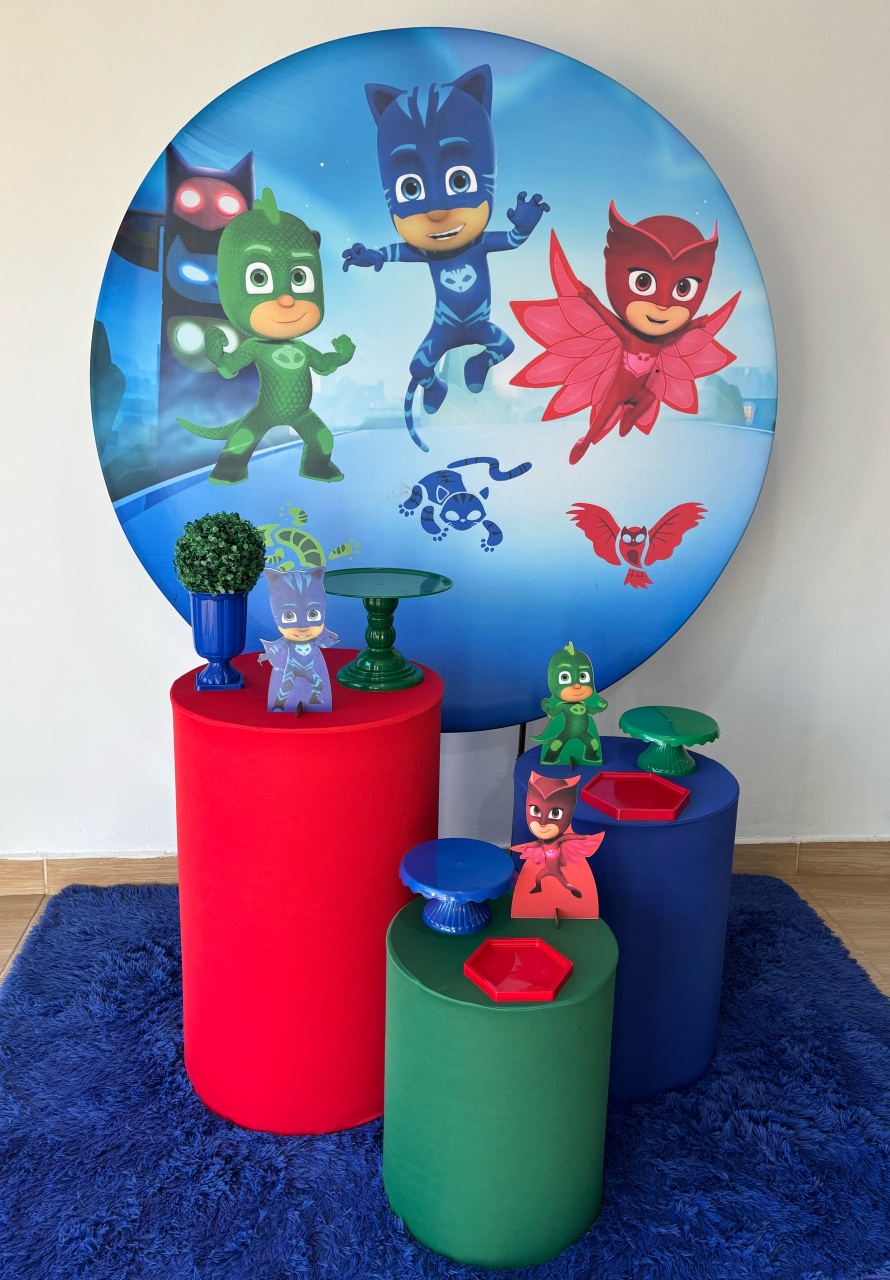 Pj Masks - Gi Festas  Pegue e Monte