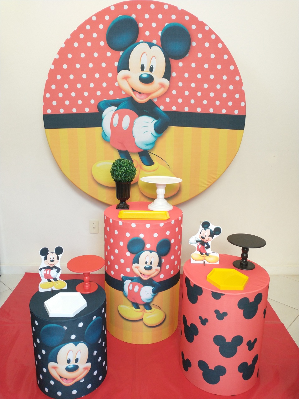 Mickey - Gi Festas  Pegue e Monte