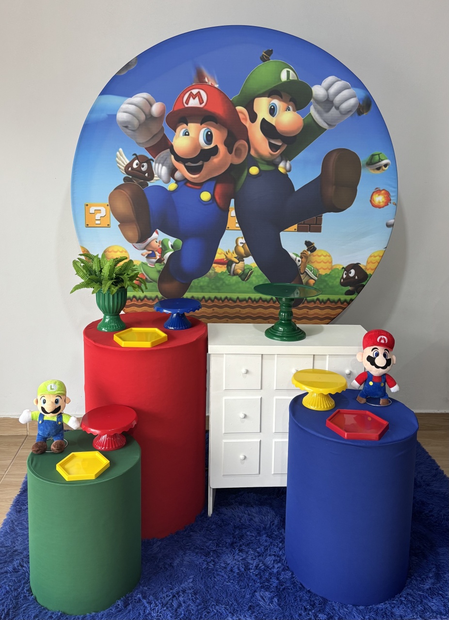 Mario Com Cômoda - Gi Festas  Pegue e Monte