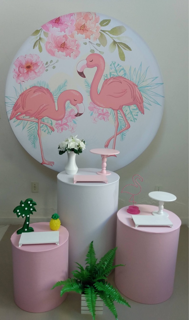 Flamingo - Gi Festas  Pegue e Monte