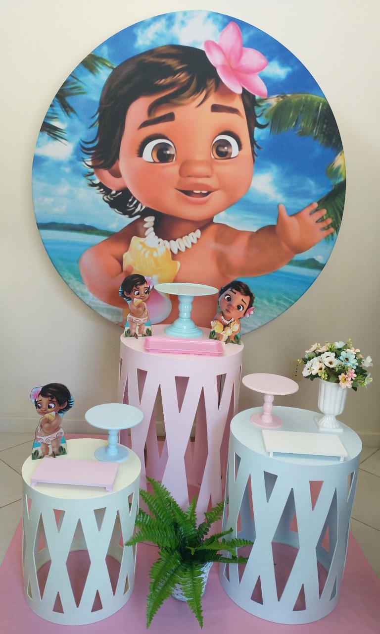 Moana Baby - Gi Festas  Pegue e Monte