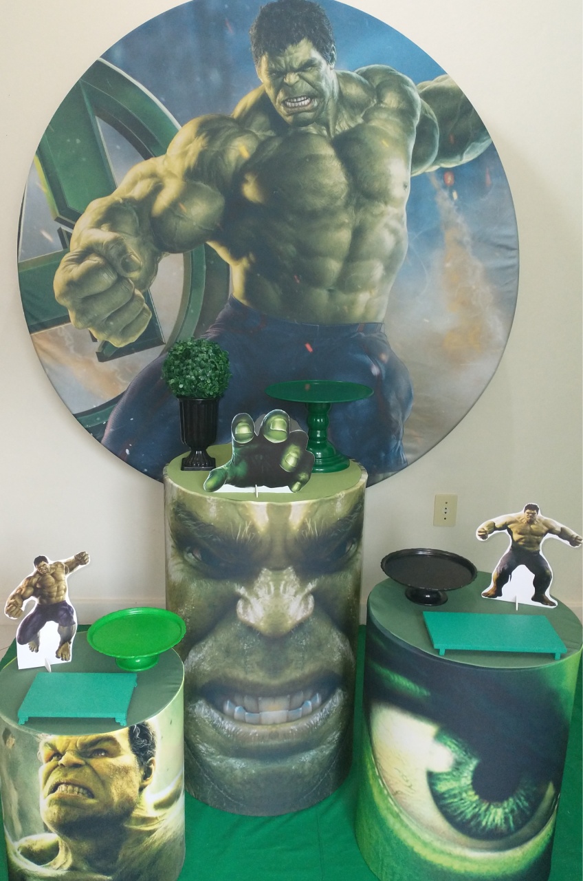 Hulk - Gi Festas  Pegue e Monte