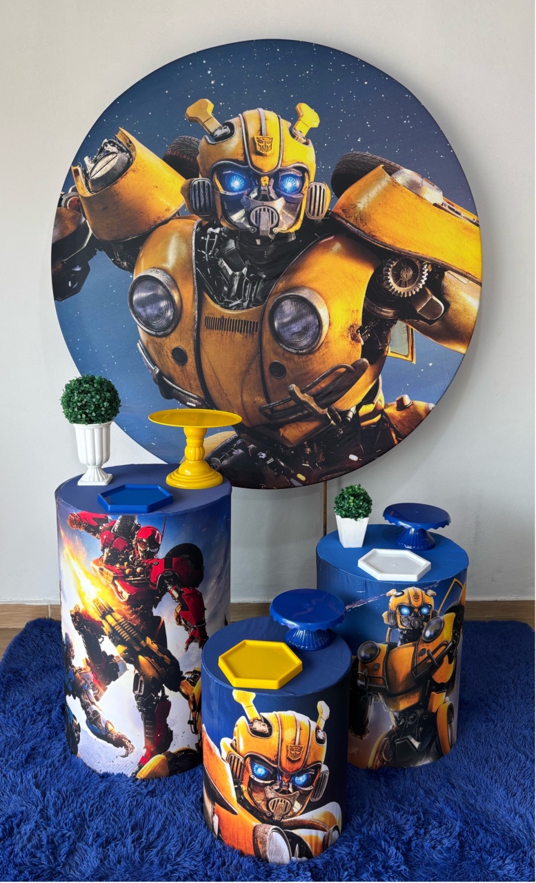 Bumblebee/ Transformers - Gi Festas  Pegue e Monte