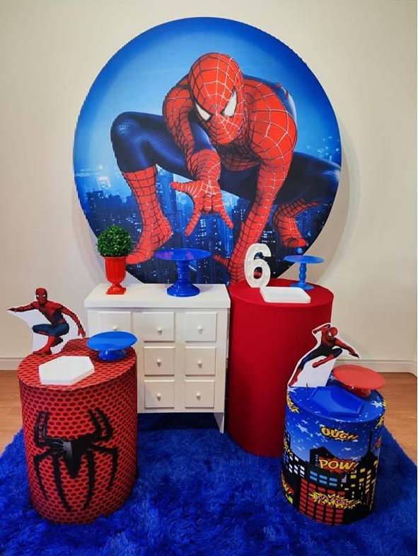 Homem Aranha Com Cômoda - Gi Festas  Pegue e Monte