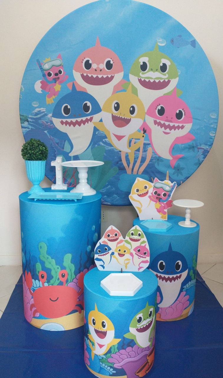 Baby Shark - Gi Festas  Pegue e Monte