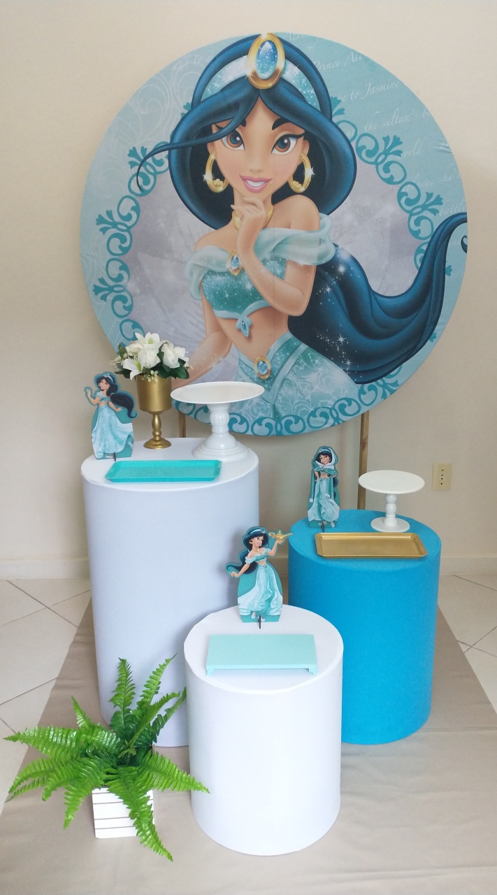 Princesa Jasmine - Gi Festas  Pegue e Monte