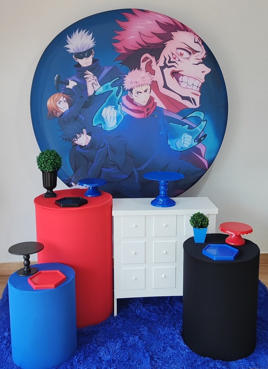 Jujutsu Kaisen Com Cômoda - Gi Festas  Pegue e Monte