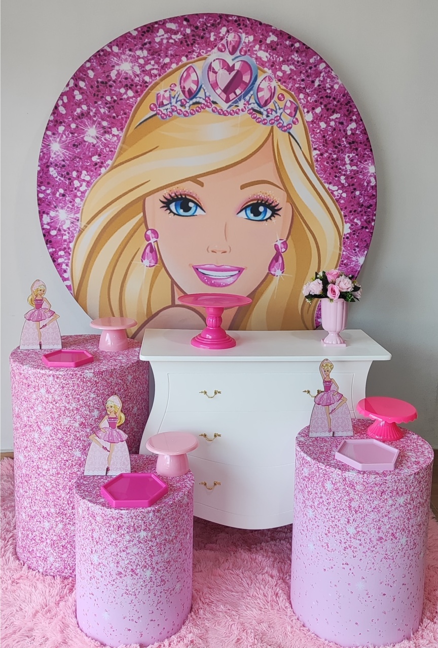 Barbie Com Cômoda - Gi Festas  Pegue e Monte
