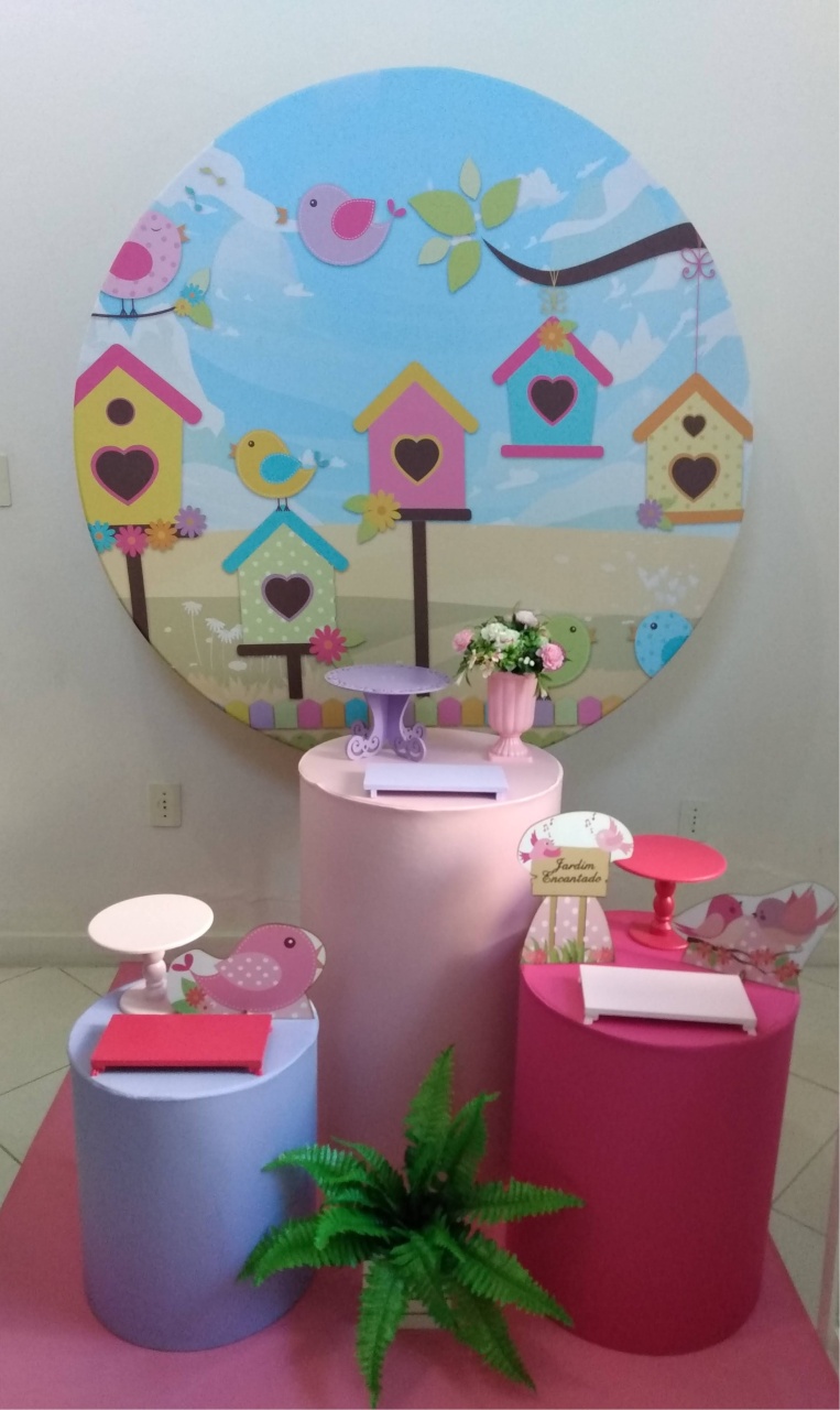Jardim Encantado Casinhas - Gi Festas  Pegue e Monte