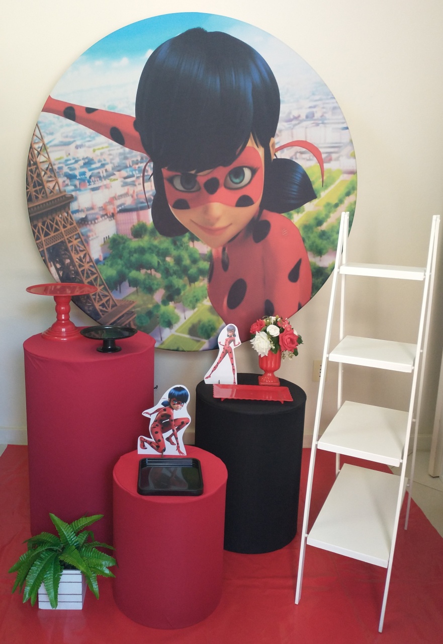 Lady Bug - Gi Festas  Pegue e Monte